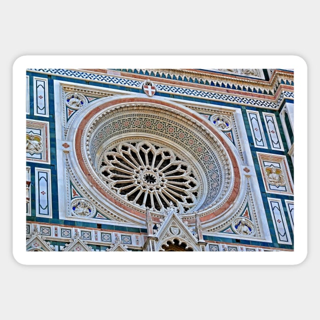 IL DUOMO. rose window. rosácea Sticker by terezadelpilar